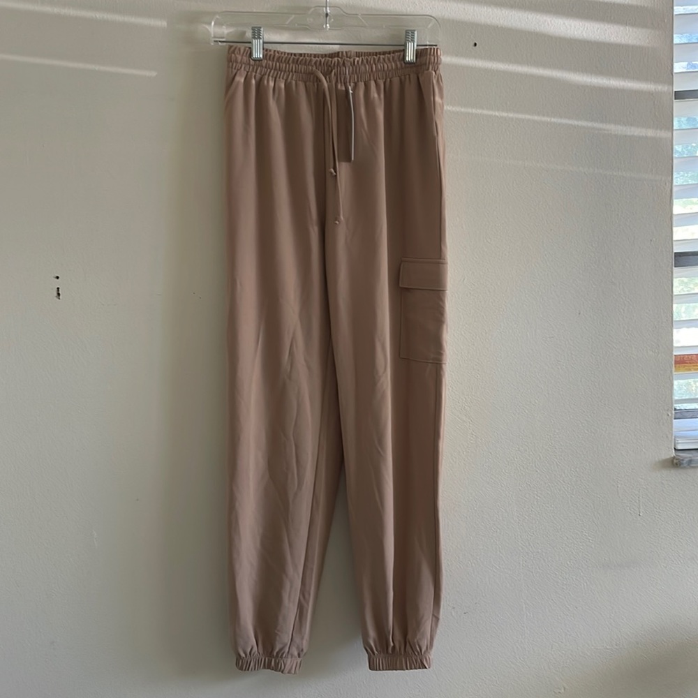 Beige joggers